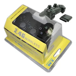 Mando PS2 Black Inalambrico Compatible