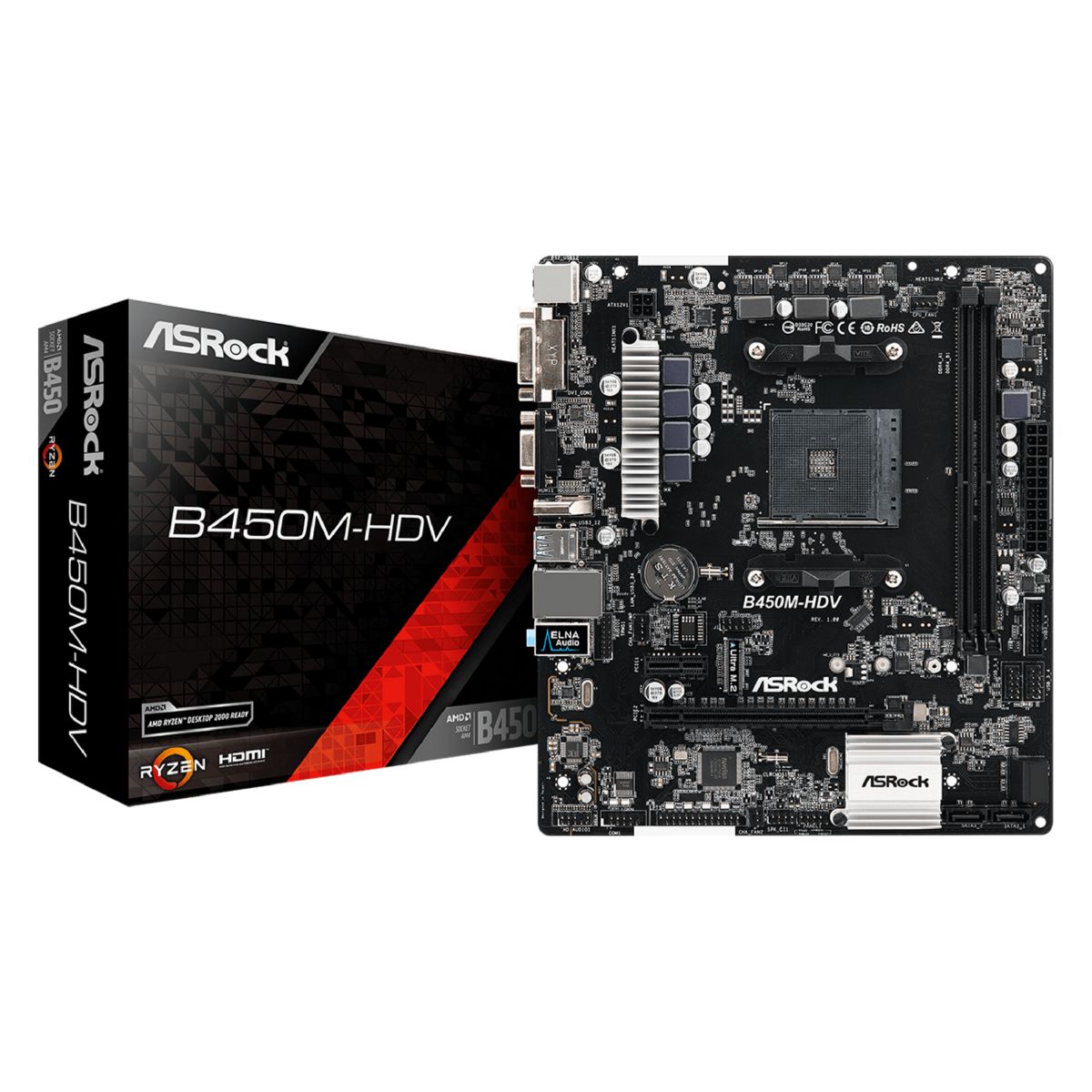 Mother Asrock B450M-HDV