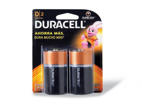 Pilas Duracell D2