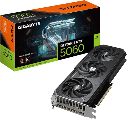 Tarjeta de Video Gigabyte Nvidia GeForce RTX 5060 8GB