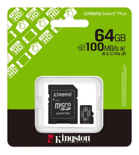 Micro SD Kingston Canvas 64GB