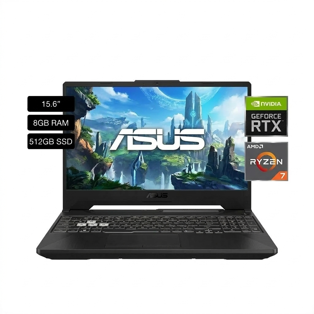 Notebook Asus TUF R7-7445HS