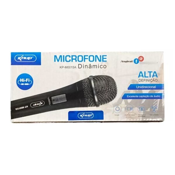 Micrófono Knup KP-M0015A
