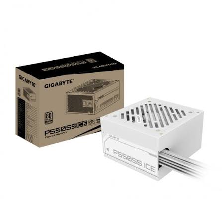 Fuente Gigabyte 550W 80 Plus Silver White